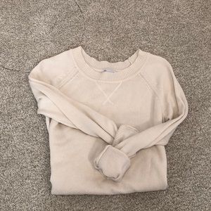 Cream colored Gap sweater